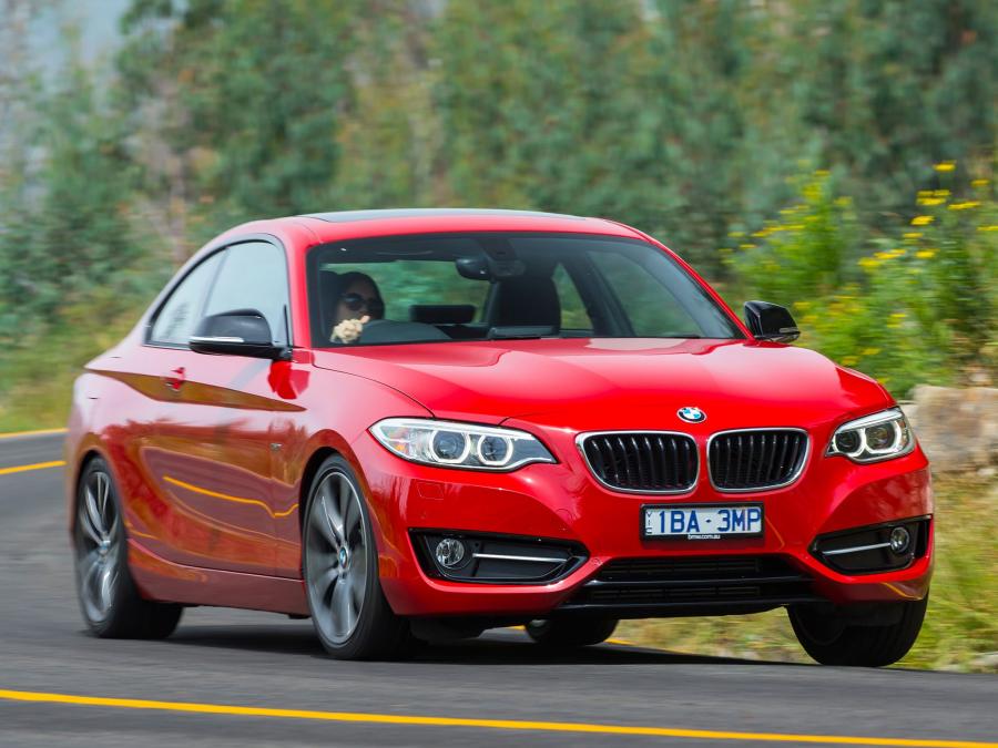  BMW 220i Coupe Sport Line 2014 года  (AU) (фото 1 из 9)